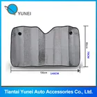 UV protect useful pe bubble foldable cheaper car shade sun