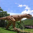 Amusement dinosaur statue lifesize electric dinosaur king