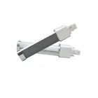 Milky Cover G24 4pin Led Lamp Dimmable 6w8w12w Pin Type Light Bulb Led Recessed PLC Lights for Shop Supermarket