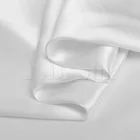 16MM Silk Charmeuse Fabric width 45" Bleached White No.40 Color