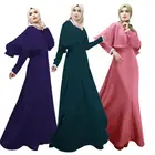 Wholesale Modern Indonesia Muslim Dress Polyester Fabric And Islamic Clothing
