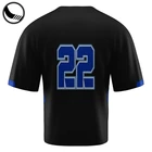 College sublimation custom box lacrosse jersey uniforms
