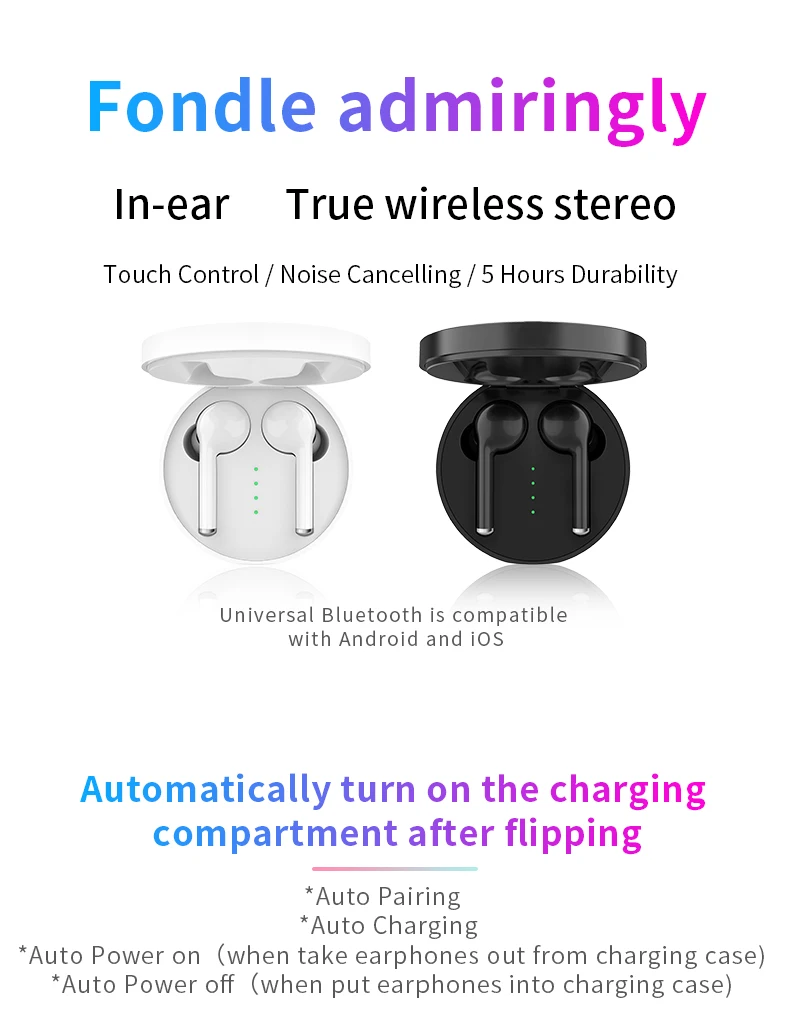 TW40 BT5.0 BlueTrum Chips TWS 17 TWS I19 High Quality Wireless earphone earbuds sport earphone - ANKUX.COM