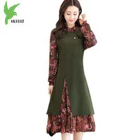 New-Women-Autumn-Fake-Two-pieces-Dress-Flocking-Thick-Chiffon-Dress-Printed-Knit-Bottom-Dress-Plus.jpg_200x200