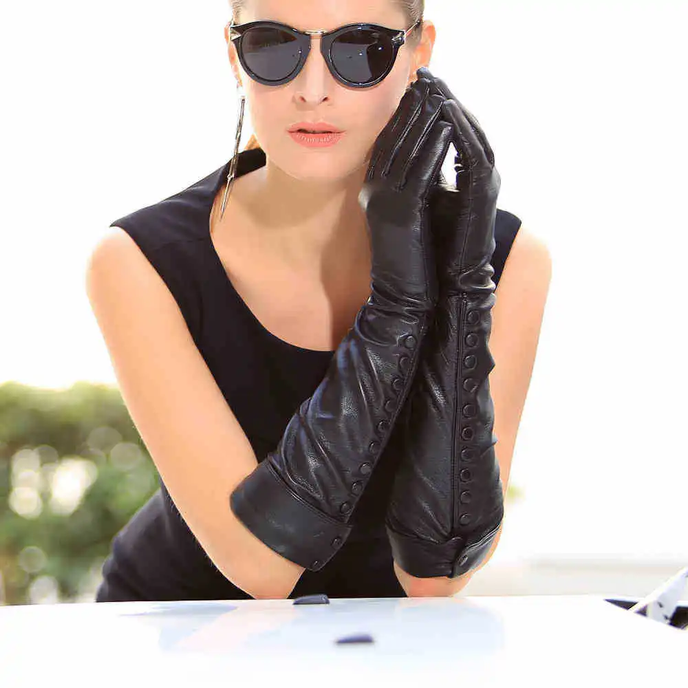 female leather gloves