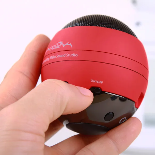 Tumbler Design Portable Bluetooth Speaker Mini Tumbler Wireless Stereo Speaker with Hands-free Mic roly-poly ball Mini Subwoofer - ANKUX.COM