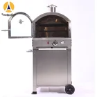 hot sell mobile pizza oven trailers with low price