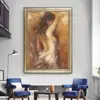 custom modern abstract human figure oil painting art for Home Decoration Wall Decor