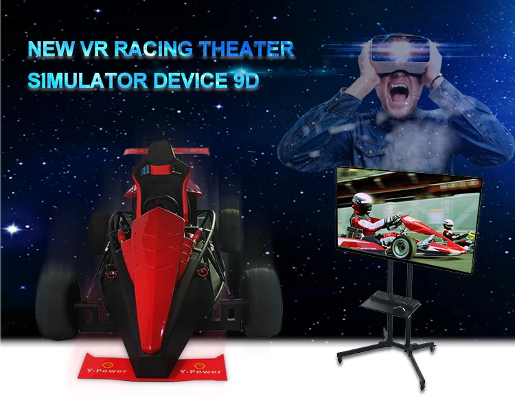 Amazing arcade vr racing machine virtual reality racing car games