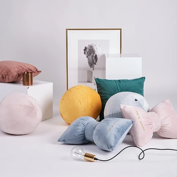 ball shaped throw pillows