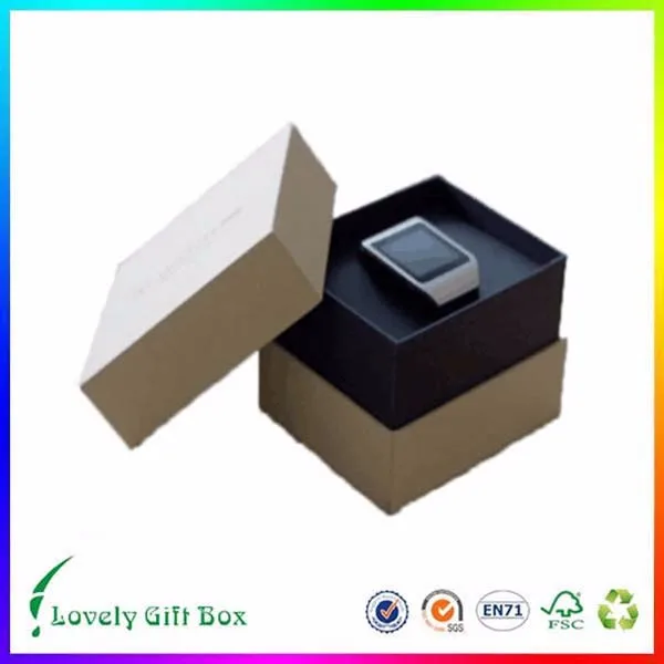 luxury watch box with custom logo for men