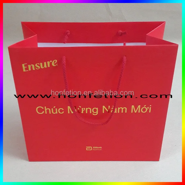 new style christmas gift paper bag