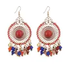 Unique Design Vintage Boho wholesale beaded tassel earrings