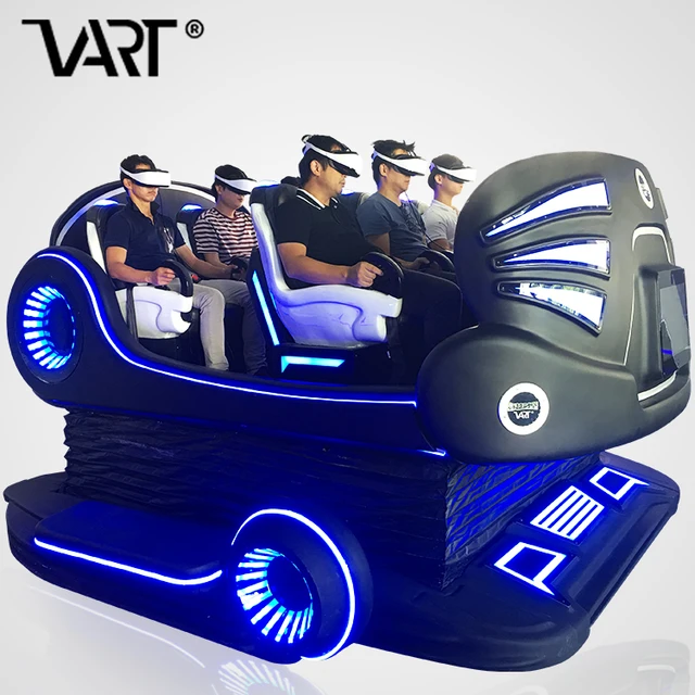 VART Amusement park VR product adult/kids crazy 9d virtual reality shooting games machine for sale