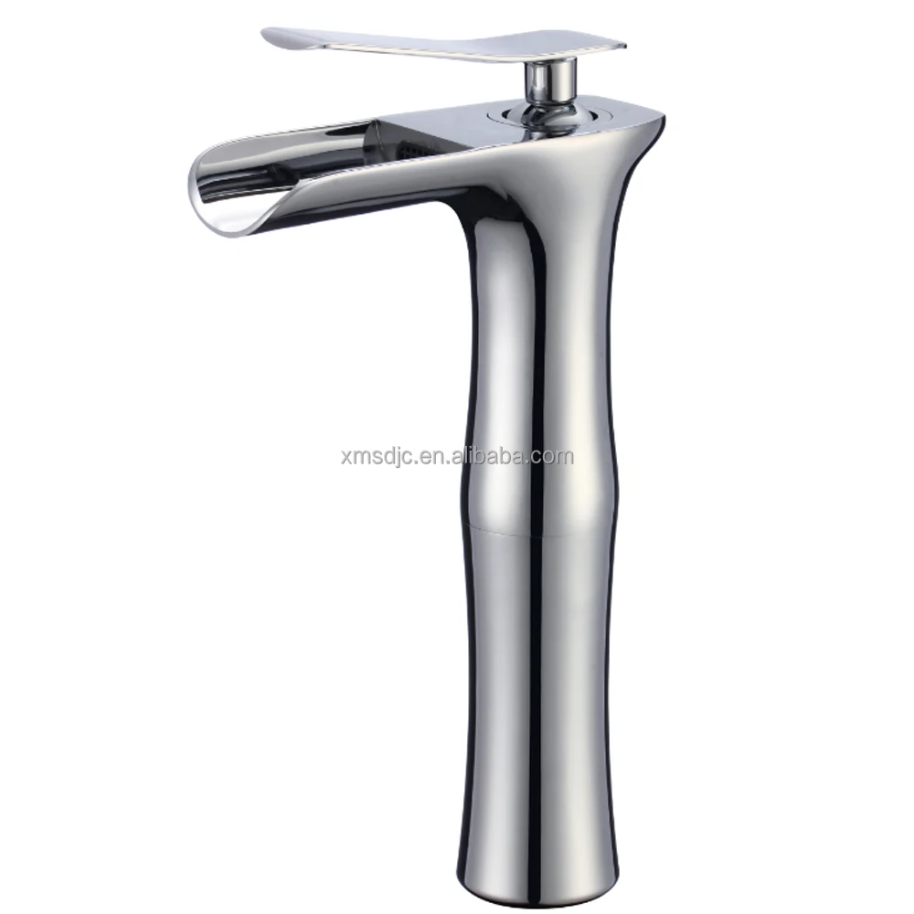 contemporary brass chromed basin sink faucet