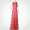 High Fashion Online Red Lace Mermaid Sexy Wedding Dress China Designer Bridal Gown