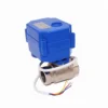 2 way CWX-15N mini electric actuator motor operated ball valve
