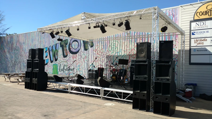 Brand New Aluminum Mobile Stage Portable Outdoor Stage for Sale, View