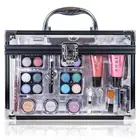 Ready to Ship Wholesale Low MOQ All In One Popular Big Makeup Kit With Full Cosmetics