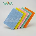Colorful Non-Abrasive Kitchen Cleaning Products Scouring Pad