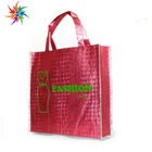 Fashionable PP full color lamination non woven shopping bag