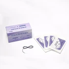 medical surgical curved suture 910 with needle for kids