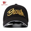 Guangzhou factory low price 3D logo caps fitted baseball hat
