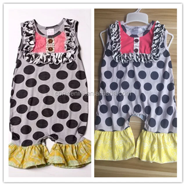CONICE NINI brand selling high quality speckle boutique baby kid clothes infant baby child clothes