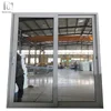 French design windows door pvc tempered double glass