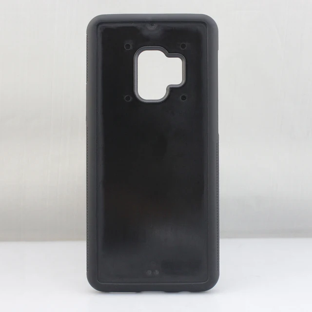 2018 Newest sublimation groove case for Samsung S9,2 in 1 phone case cover for Samsung S9