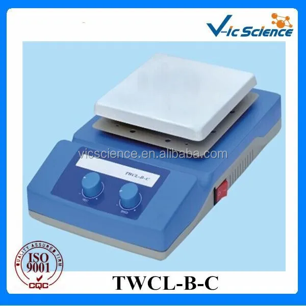 TWCL-B-C-140x140mm温度調節可能な磁気攪拌実験室加熱プレート-実験用加熱装置問屋・仕入れ・卸・卸売り