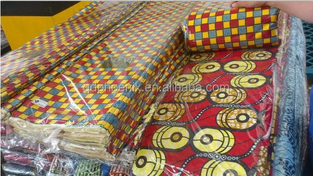 Cotton African Wax Prints Fabric Real Wax Veritable Hitarget Wax