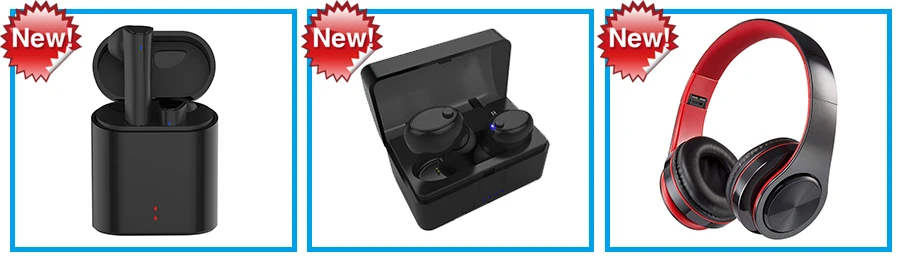 Hot Sale wireless earbuds cshidworld waterproof headphone mini in-Ear earphone earbuds with large case - ANKUX.COM