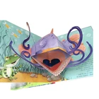 Custom OEM design animal story pop up book printer factory