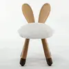 New Design Cow Shape Children Like Baby Animal Sofa Low Sitting Foot Rest Chair Pouf Ottoman Stool