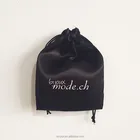 printed satin jewelry pouch/satin hair shoe dust clutch cosmetic bag for jewellery