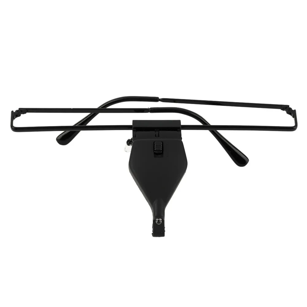 2017 Hot Sale Eyelash Extension LED Light Magnifying Spec Glasses Hands Free Magnifier