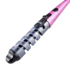 Kemei KM-1026 Electric Hair straightener 10-220V Tool Hair Curler Roller 50W Pro Spiral Curling Iron Wand Curl Styler
