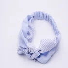 Women Headband Vintage Bow Elastic Hair Bands Soft Solid Girls Hairband Hair Accessories