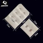 3*2 32mm High quality hot heat seal white polyester bra hook and eye tape fasteners