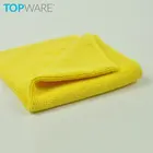 Oem custom color multi purpose ultra absorbent tricot microfibre terry cleaning cloth towel