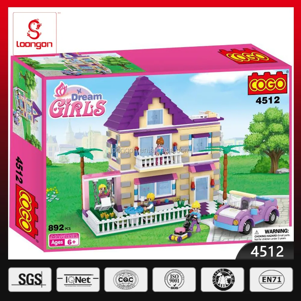 Cogo Plastic Toy Building Brick House Toy Buy Brick House Toy,Brick