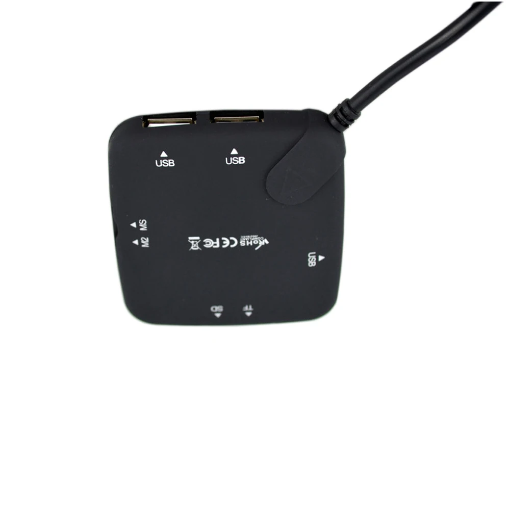 2017 Mini Interface USB 2.0 Micro SD TF leitor de cartão, All-In-One Card Reader Com Hub - ANKUX Tech Co., Ltd