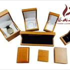 Black wood single watch packaging box for men luxury delicate black wooden watch box