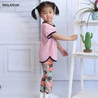 Comfortable 2-10 years kids clothes set girls,girls clothing set