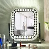 2019 new design Luxury crystal mirrors hollywood style Vanity mirror with lights light