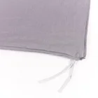 Home Simple Grey 100% Cotton Bedsheets Duvet Cover