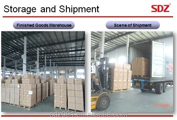 Storage and shipment