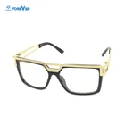 Promotional variety one dollar free samples import sunglasses with clear lens