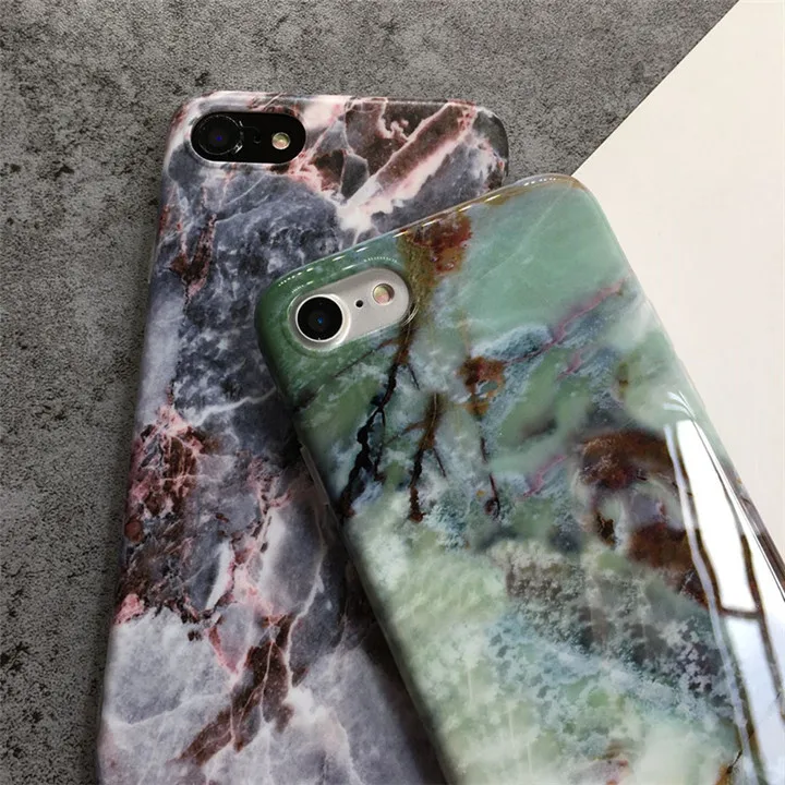 Anti-Scratch Shockproof Cover For iPhone 6 Marble Case for iPhone 6S